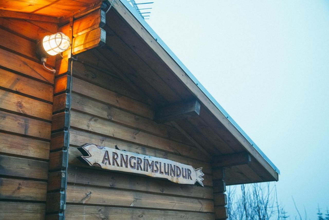 Arngrimslundur Log Cabin - Cabin 3 Fludir Buitenkant foto