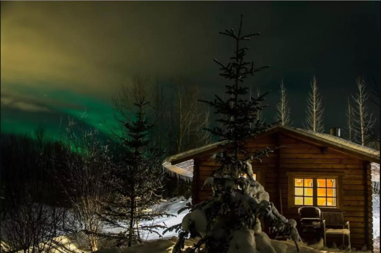 Arngrimslundur Log Cabin - Cabin 3 Fludir Buitenkant foto